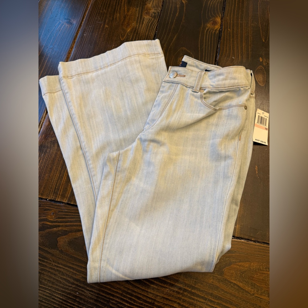 Seven7 Light Blue Flare Jeans